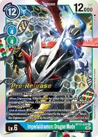 Imperialdramon Dragon Mode (Across Time Pre-Release Cards)