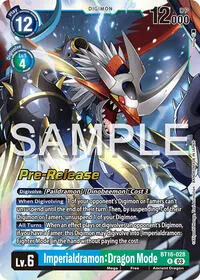 Imperialdramon Dragon Mode (Beginning Observer Pre-Release Cards)