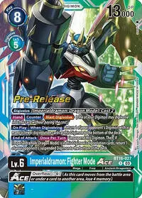 Imperialdramon Fighter Mode ACE (Beginning Observer Pre-Release Cards)