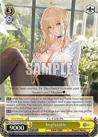 Implacable SR (Azur Lane Vol. 2) — Weiss Schwarz Card Value