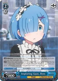 Imploring Gaze Rem (Re:ZERO Memory Snow)