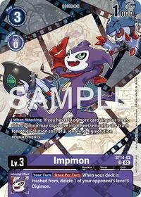 Impmon Sinister Order Legend Pack (Starter Deck 14: Beelzemon Advanced Deck Set)