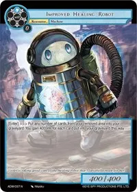 Improved Healing Robot (Assault into the Demonic World) — Force of Will Card Value