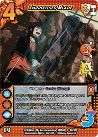 Improvised Blade (UniVersus: My Hero Academia)
