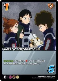 Improvised Strategy (UniVersus: My Hero Academia: Girl Power)