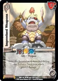 Improvised Weapons (World of Indines) — UniVersus Card Value