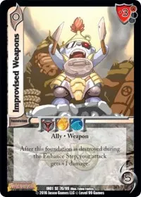 Improvised Weapons (World of Indines)