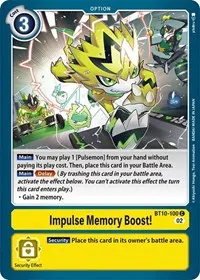 Impulse Memory Boost (Xros Encounter)