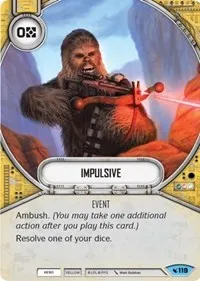Impulsive (Legacies) — Star Wars Destiny Card Value