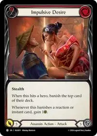 Impulsive Desire Red (Blitz Deck: Part the Mistveil - Nuu)