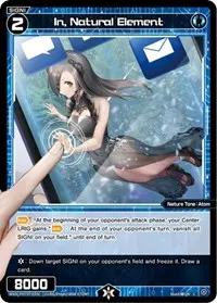 In Natural Element (Welcome Back Diva -Lostorage-)