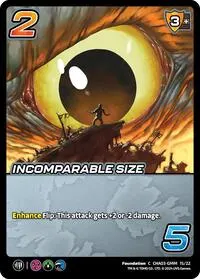 Incomparable Size (Challenger Series: Godzilla)