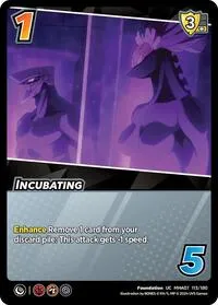 Incubating (UniVersus: My Hero Academia: Girl Power) — UniVersus Card Value
