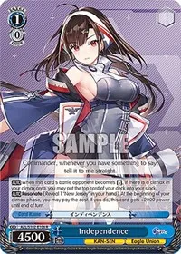 Independence (Azur Lane) — Weiss Schwarz Card Value
