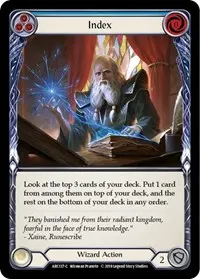 Index Blue (Arcane Rising)