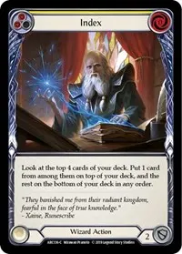 Index Yellow (Arcane Rising)