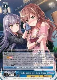 Indispensable Lisa Imai (BanG Dream! Girls Band Party!)
