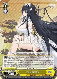 Indomitable (Azur Lane Vol. 2) — Weiss Schwarz Card Value