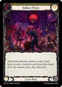 Induce Panic Yellow (Omens of the Third Age)