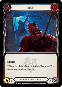 Infect Blue (Blitz Deck: Outsiders - Uzuri)