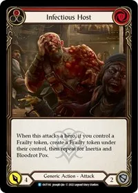 Infectious Host Red (Outsiders) — Flesh & Blood TCG Card Value