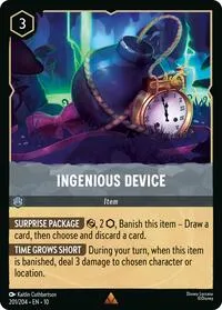 Ingenious Device (Whispers in the Well) — Lorcana TCG Card Value