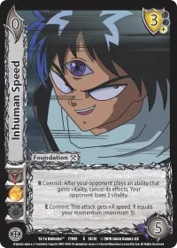 Inhuman Speed (Yu Yu Hakusho)