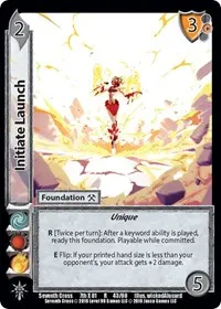 Initiate Launch (Seventh Cross)