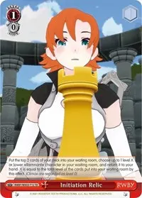 Initiation Relic (RWBY)