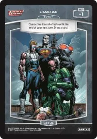 Injustice (Justice League) — MetaX TCG Card Value