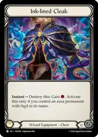 Ink lined Cloak (Blitz Deck: Rosetta - Oscilio)