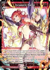 Innocent Force Parallel Foil (Reunion Diva) — WIXOSS Card Value