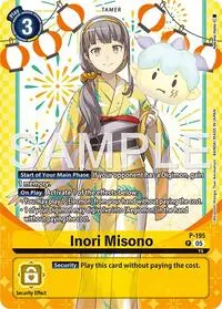 Inori Misono Premium Heroines Set Ver2 (Digimon Promotion Cards)