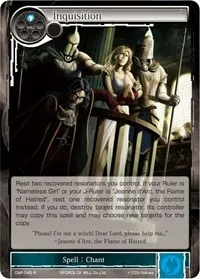 Inquisition (Crimson Moon's Fairy Tale) — Force of Will Card Value