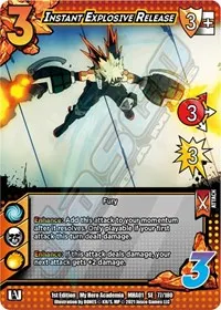 Instant Explosive Release (UniVersus: My Hero Academia)
