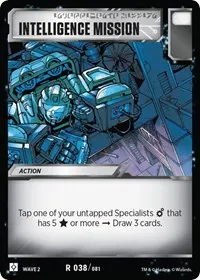 Intelligence Mission (Rise of the Combiners)