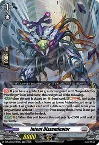 Intent Disseminator (DZ-SS08: Festival Booster 2025) — Cardfight Vanguard Card Value