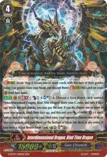 Interdimensional Dragon Bind Time Dragon (G-BT07: Glorious Bravery of Radiant Sword)