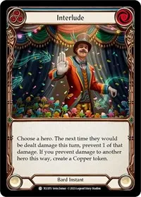 Interlude Blue (Round the Table: TCCxLSS) — Flesh & Blood TCG Card Value