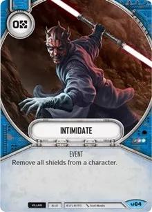 Intimidate (Awakenings) — Star Wars Destiny Card Value