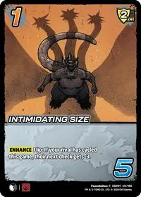 Intimidating Size (Godzilla: Reign of Kaiju)