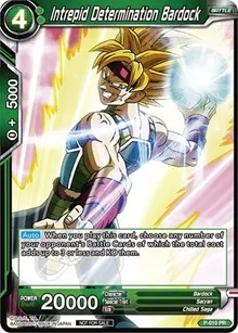 Intrepid Determination Bardock Non Foil Version (Promotion Cards)