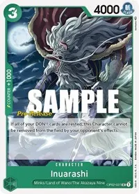 Inuarashi (Paramount War Pre-Release Cards)