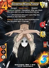 Inverted Knife Throw (UniVersus: My Hero Academia: Undaunted Raid)