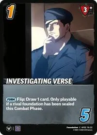 Investigating Verse (Challenger Series: The King of Fighters XV)