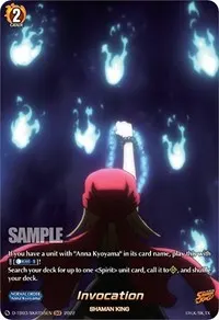 Invocation SKR (D-TB03: Shaman King)