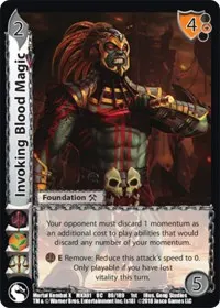 Invoking Blood Magic (Mortal Kombat X)