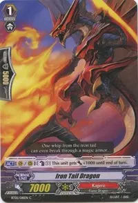 Iron Tail Dragon (BT02: Onslaught of Dragon Souls)