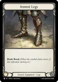 Ironrot Legs (Mastery Pack Guardian)