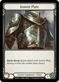 Ironrot Plate (Hero Deck: Dorinthea)